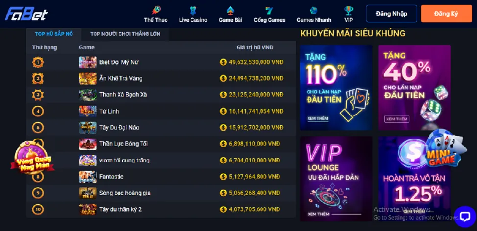 Tài Xỉu tha bet